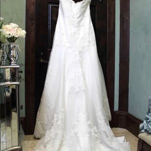 Wedding dress and accessories